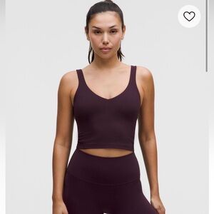 lululemon athletica Align™ Tank Top in Black Plum NWT Size 10 Sold out color